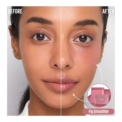 Kaja - Bálsamo multi-stick para labios y mejillas Dewy Bar - Fig Smoothie