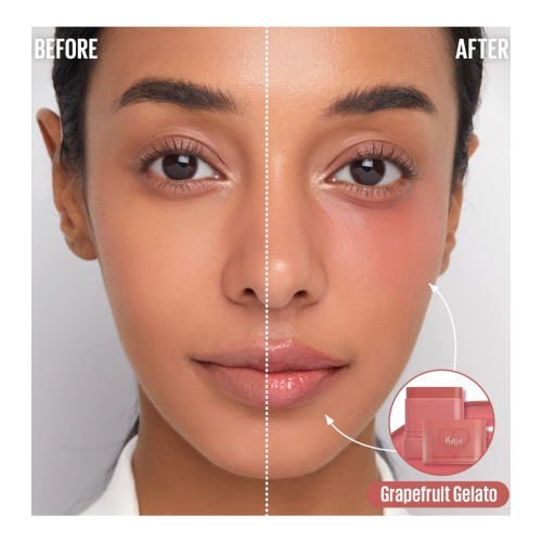 Kaja - Bálsamo multi-stick para labios y mejillas Dewy Bar - Grapefruit Gelato