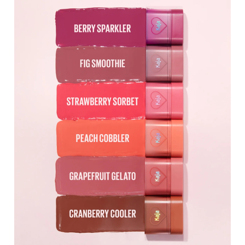 Kaja - Bálsamo multi-stick para labios y mejillas Dewy Bar - Peach Cobbler