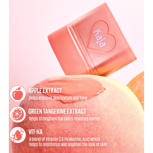 Kaja - Bálsamo multi-stick para labios y mejillas Dewy Bar - Peach Cobbler