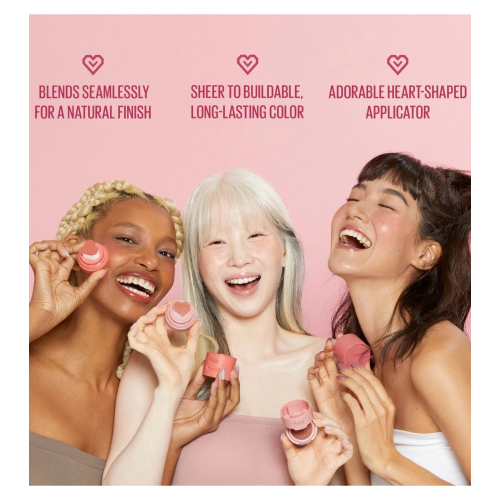 Kaja - Colorete en cushion Cheeky Stamp - 04: Feisty