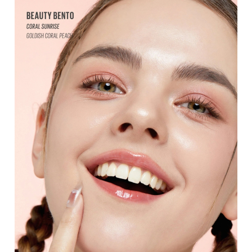 Kaja - Sombra de ojos 3 en 1 Beauty Bento - Coral Sunrise