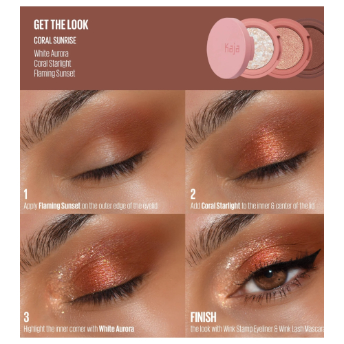 Kaja - Sombra de ojos 3 en 1 Beauty Bento - Coral Sunrise