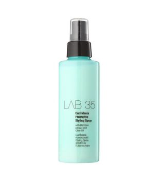 Kallos Cosmetics - Spray Protector LAB35 Curl Mania - Con extracto de Bambú y Aceite de Oliva