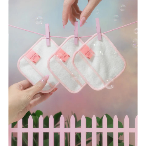 Karla Cosmetics - Discos desmaquillantes reutilizables Eco Pads - 3 unidades