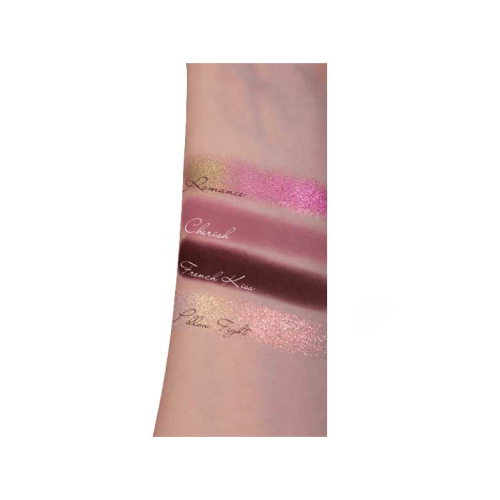 Karla Cosmetics - Paleta de sombras multicromo Romance Quad