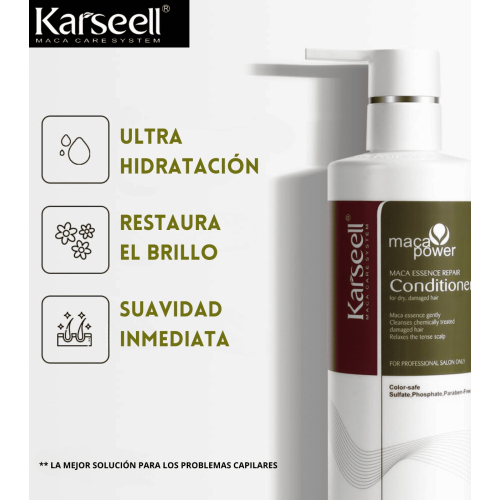 Karseell - *Maca Power* - Acondicionador reparación intensiva