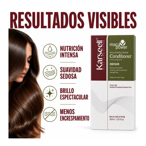 Karseell - *Maca Power* - Acondicionador reparación intensiva - Mini talla