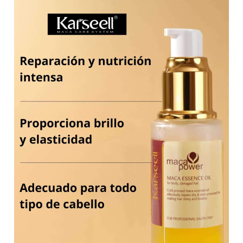 Karseell - *Maca Power* - Sérum capilar con Aceite de Argán