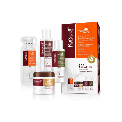 Karseell - *Maca Power* - Set tratamiento alisador Straightening Kit