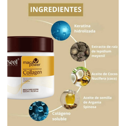 Karseell - *Maca Power* - Set tratamiento reparador Mascarilla + Sérum aceite