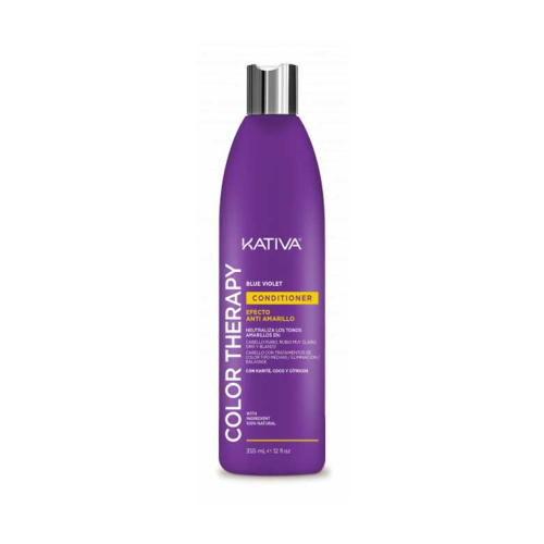 Kativa - *Color Therapy* - Acondicionador Blue Violet - Efecto anti amarillo