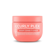 Kativa - *Curly Plex* - Acondicionador y mascarilla 2 en 1 - Cabello ondulado