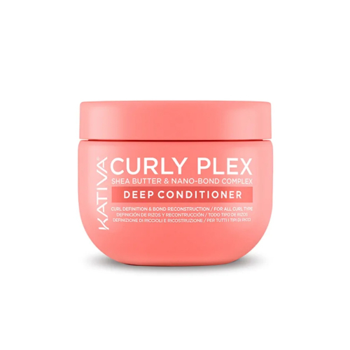 Kativa - *Curly Plex* - Acondicionador y mascarilla 2 en 1 - Cabello ondulado