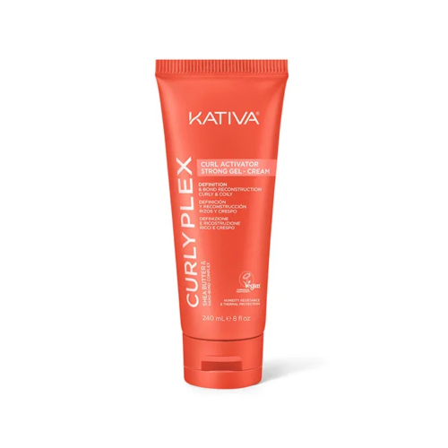 Kativa - *Curly Plex* - Activador del rizo Strong Gel-Cream - Cabello rizado