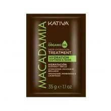 Kativa - Mascarilla tratamiento hidratación profunda Macadamia - Formato viaje