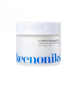 Keenoniks - Almohadillas limpiadoras Camo Cleansing Pad - Cabbage & Moringa One-Step