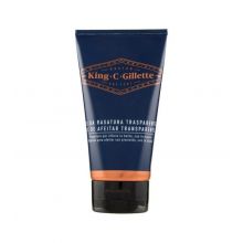 King C. Gillette - Gel de afeitar transparente con Aloe Vera y Té Blanco