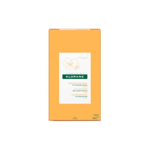 Klorane - Bandas de cera fría a la Almendra dulce - Piernas