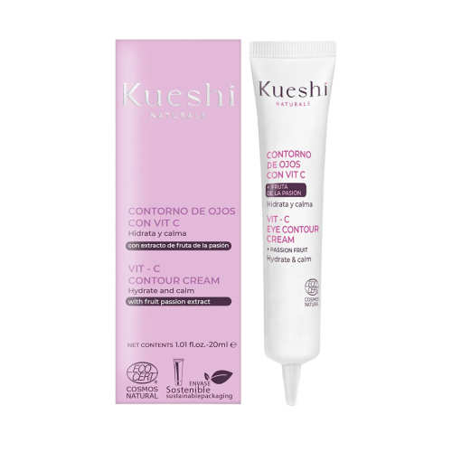 Kueshi - Contorno de ojos hidrata y calma con Vit C