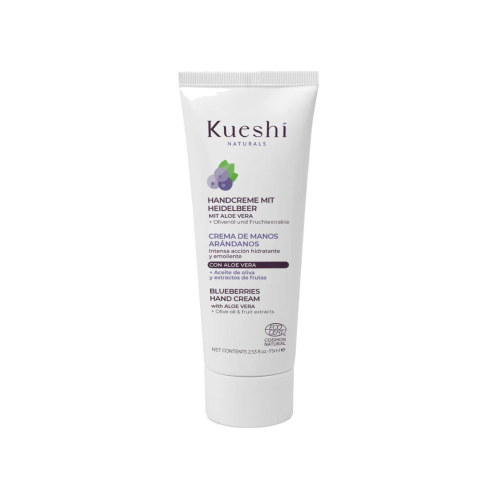 Kueshi - Crema de manos hidratante - Blueberries