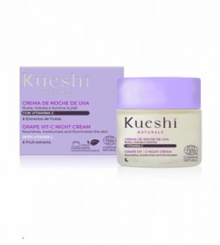 Kueshi - Crema de noche nutritiva Grape Vit-C