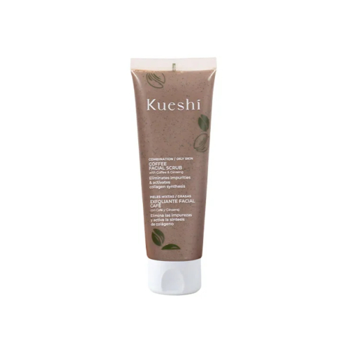 Kueshi - Exfoliante facial - Café y Ginseng