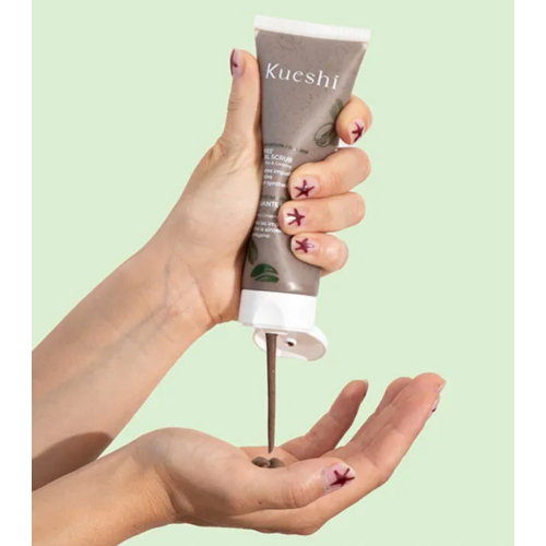 Kueshi - Exfoliante facial - Café y Ginseng