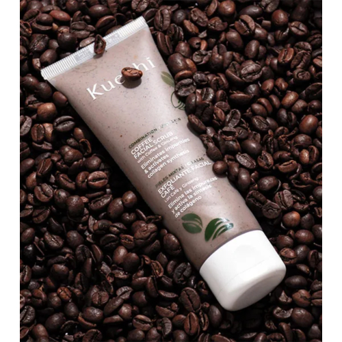 Kueshi - Exfoliante facial - Café y Ginseng