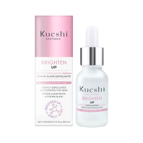 Kueshi - Sérum facial exfoliante suave Ácido Láctico 5% + HA Brighten Up