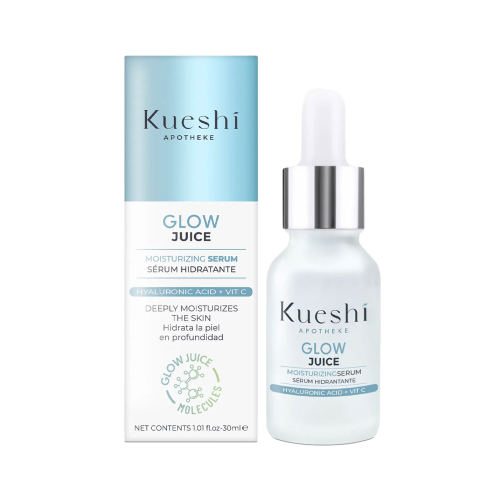 Kueshi - Sérum facial hidratante Ácido hialurónico + Vit C Glow Juice