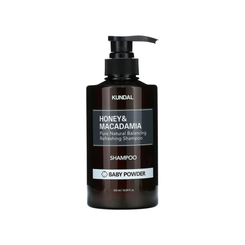 Kundal - Champú refrescante Honey & Macadamia - Baby Powder
