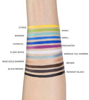 L.A Colors - Delineador de ojos Gel Eyeliner - Mermaid Tail Shimmer