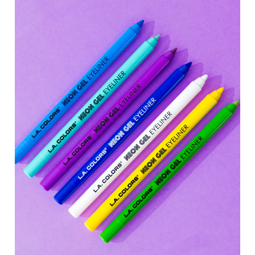 L.A Colors - Delineador de ojos Neon Gel Eyeliner - Flash White