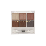 L.A Colors - Paleta de sombras de ojos 6 Color - CES461: Earthy