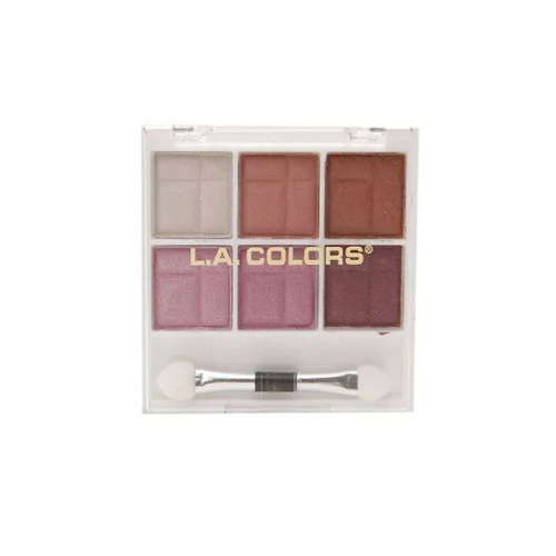 L.A Colors - Paleta de sombras de ojos 6 Color - CES463: Delicate