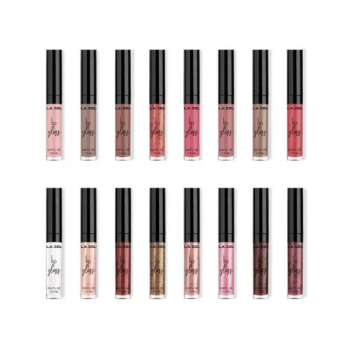 L.A Colors - Set de 16 brillos de labios Gloss Fanatic