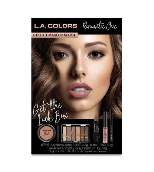 L.A Colors - Set de maquillaje 6 piezas - Romantic Chic