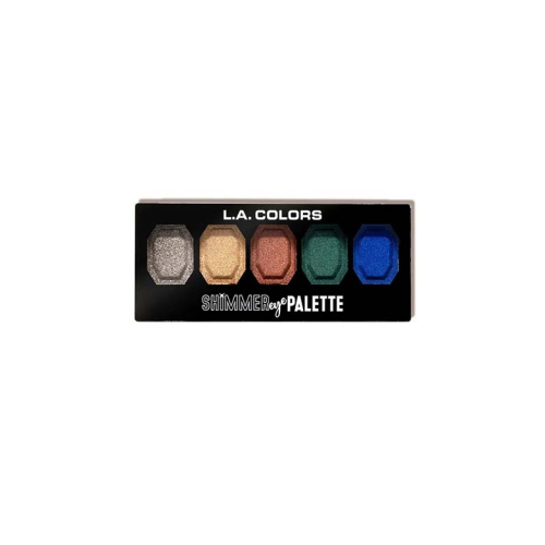 L.A Colors - *Shimmer eye* - Paleta de sombras de ojos: Be bright