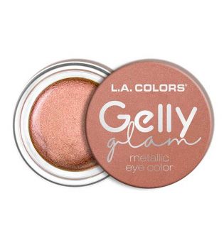 L.A Colors - Sombra de ojos en crema Gelly Glam Metallic - CES285 Extra