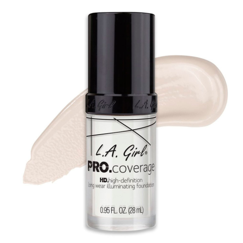 L.A. Girl - Base de Maquillaje Líquida Pro Coverage Illuminating - GLM641: White