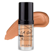 L.A. Girl - Base de Maquillaje Líquida Pro Coverage Illuminating - GLM644: Natural