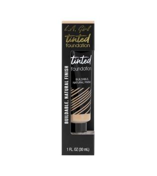 L.A. Girl - Base de maquillaje Tinted Foundation - GLM754: Nude