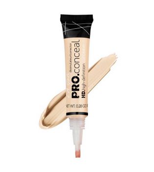 L.A. Girl - Corrector líquido Pro Concealer HD High-definition - GC958 Bisque