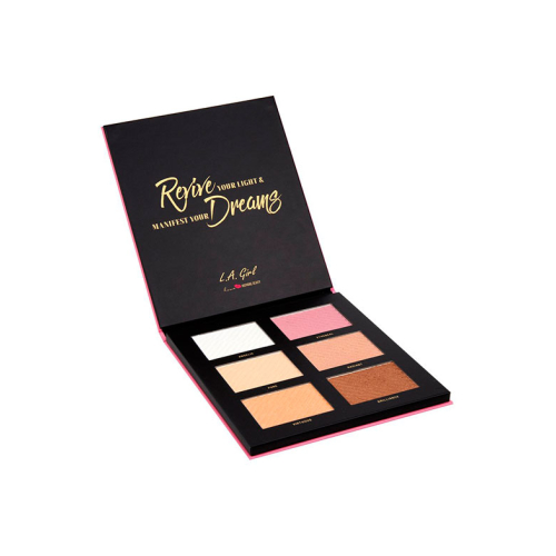 L.A. Girl - *Reverie Collection* - Paleta de 6 Iluminadores