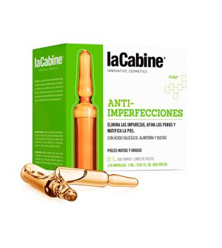 La Cabine -  Pack de 10 ampollas Anti-imperfecciones - Piel mixta y grasa
