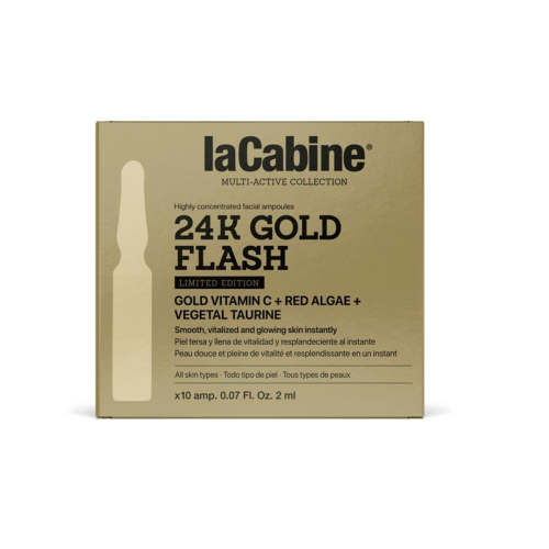 La Cabine -  Pack de 10 ampollas efecto tensor 24K Gold Flash