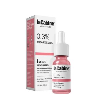 La Cabine - Sérum crema antiarrugas e hidratante 0.3% Pro-Retinol - Todo tipo de pieles
