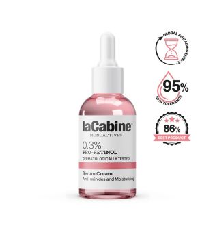 La Cabine - Sérum crema antiarrugas e hidratante 0.3% Pro-Retinol - Todo tipo de pieles