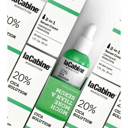 La Cabine - Sérum crema con 20% de Centella asiática en solución - Piel sensible